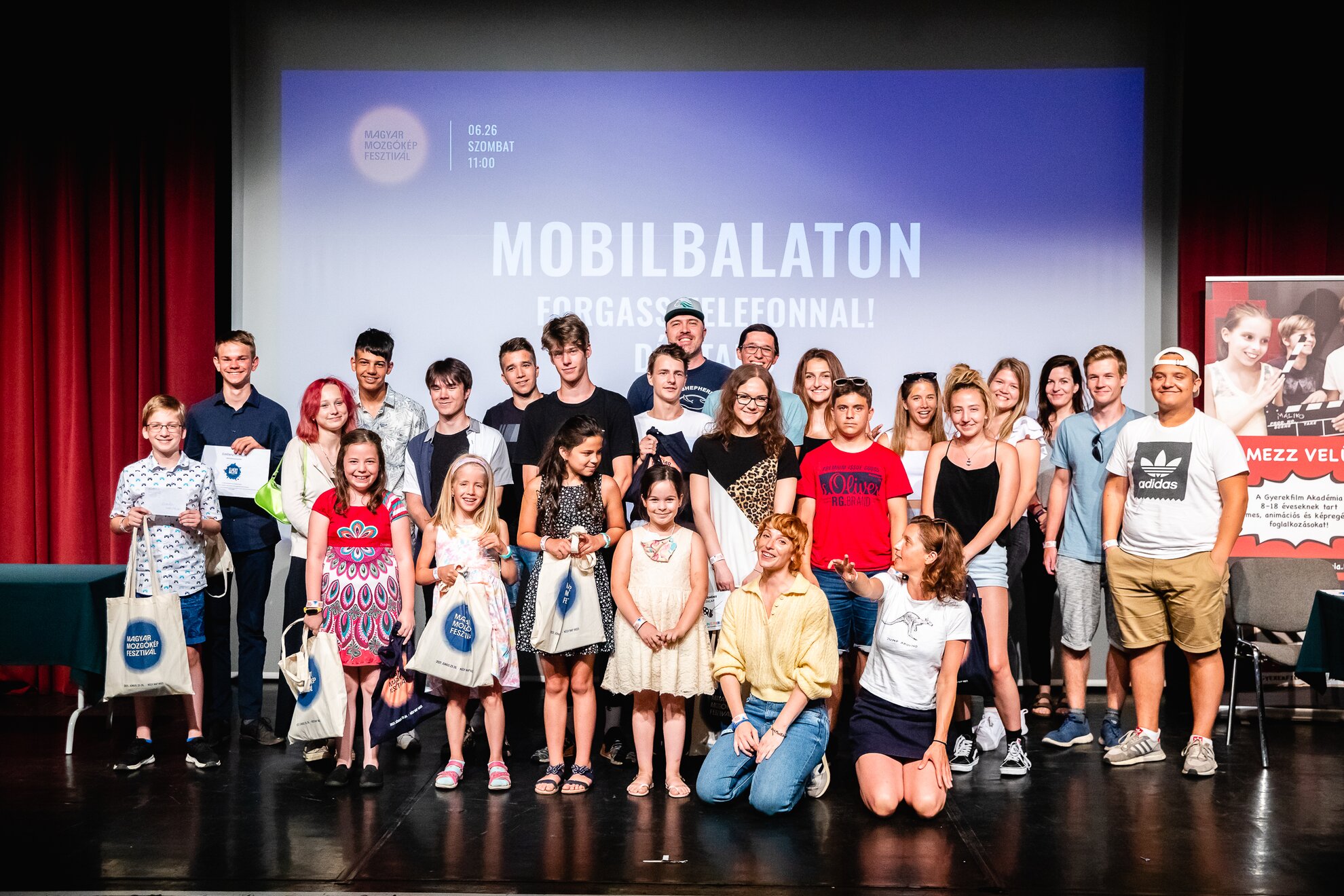 MobilBalaton vetítés és díjátadó a Magyar Mozgókép Fesztiválon