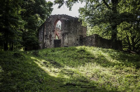 Pauline monastery ruins in Salföld