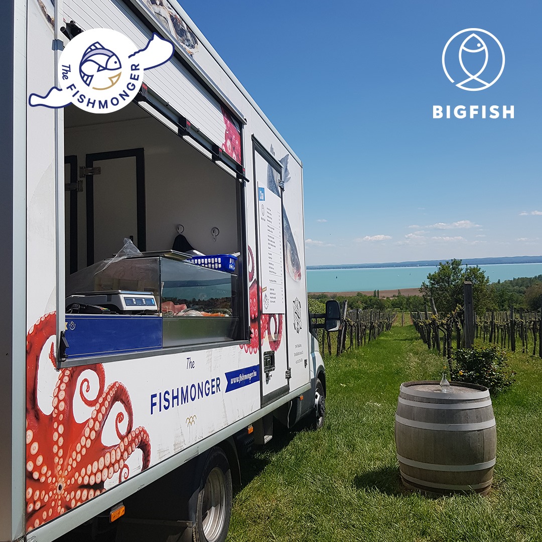 The Fishmonger már Akarattyán is – Újabb food truck költözött a Balatonra