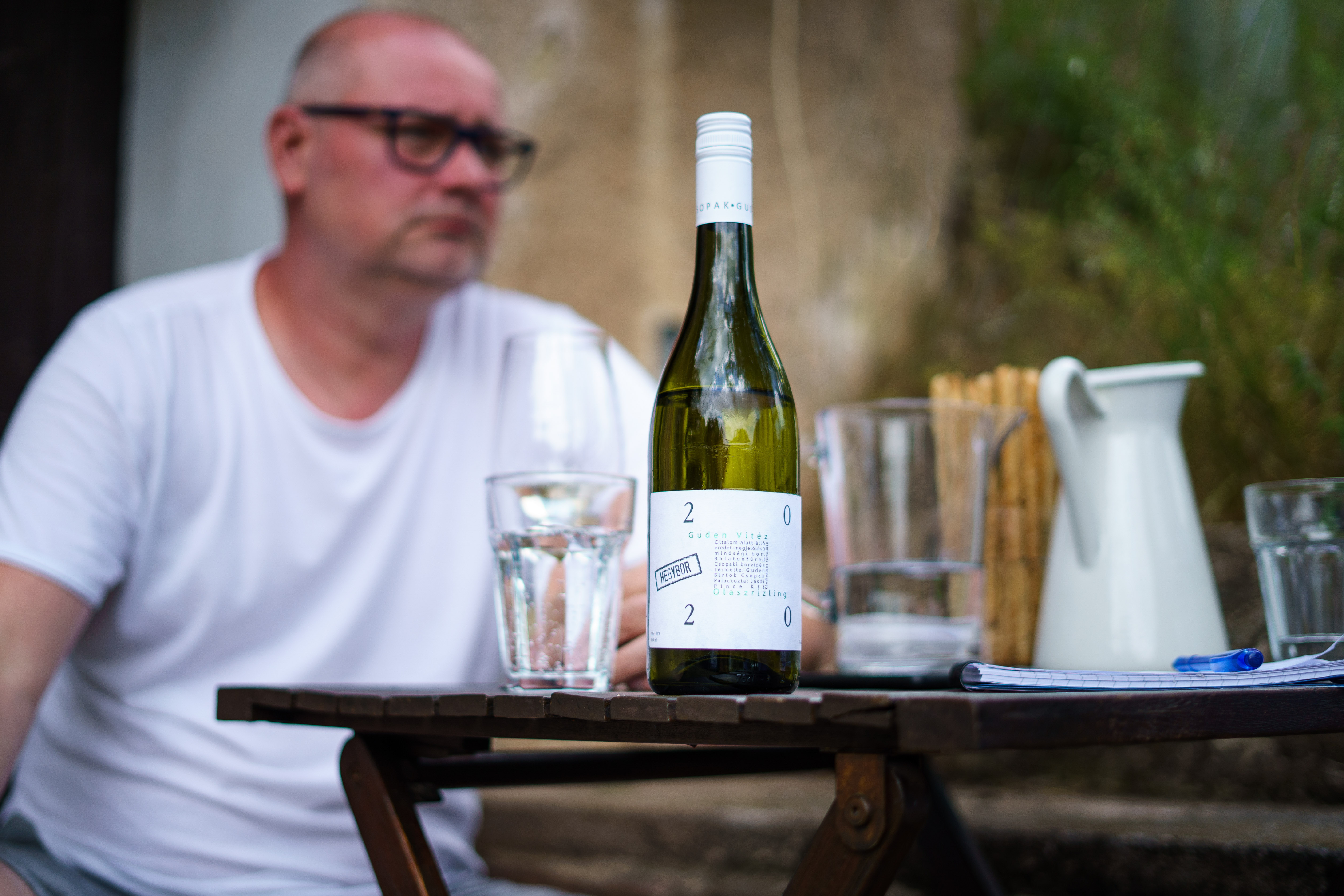 A bor nem válogat – Gősi Péterrel beszélgettünk a csopaki Guden Kisbirtokon