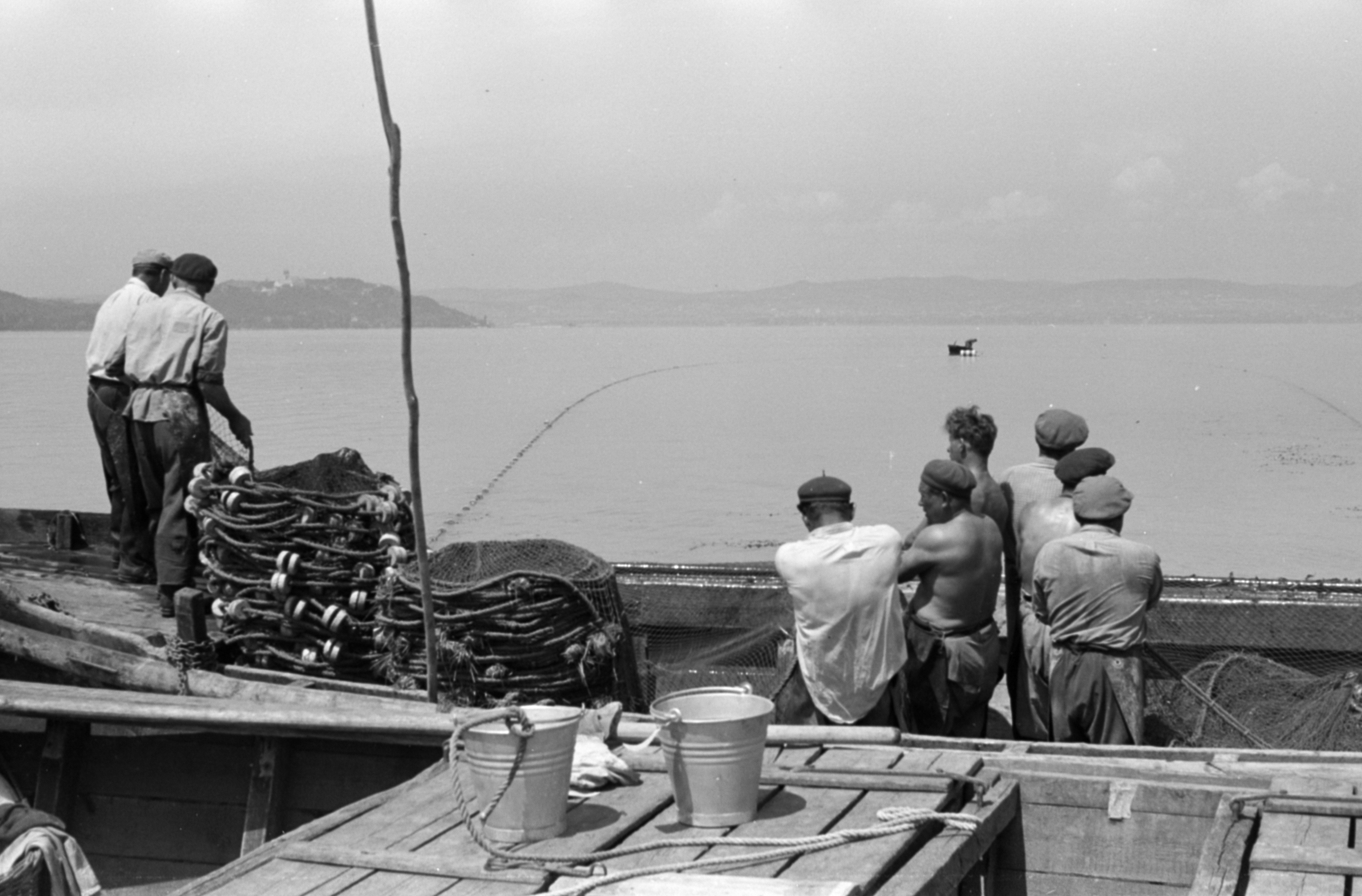 Halak, hálók, hajók: különleges fotók mesélnek a Limnológiai Intézet múltjáról