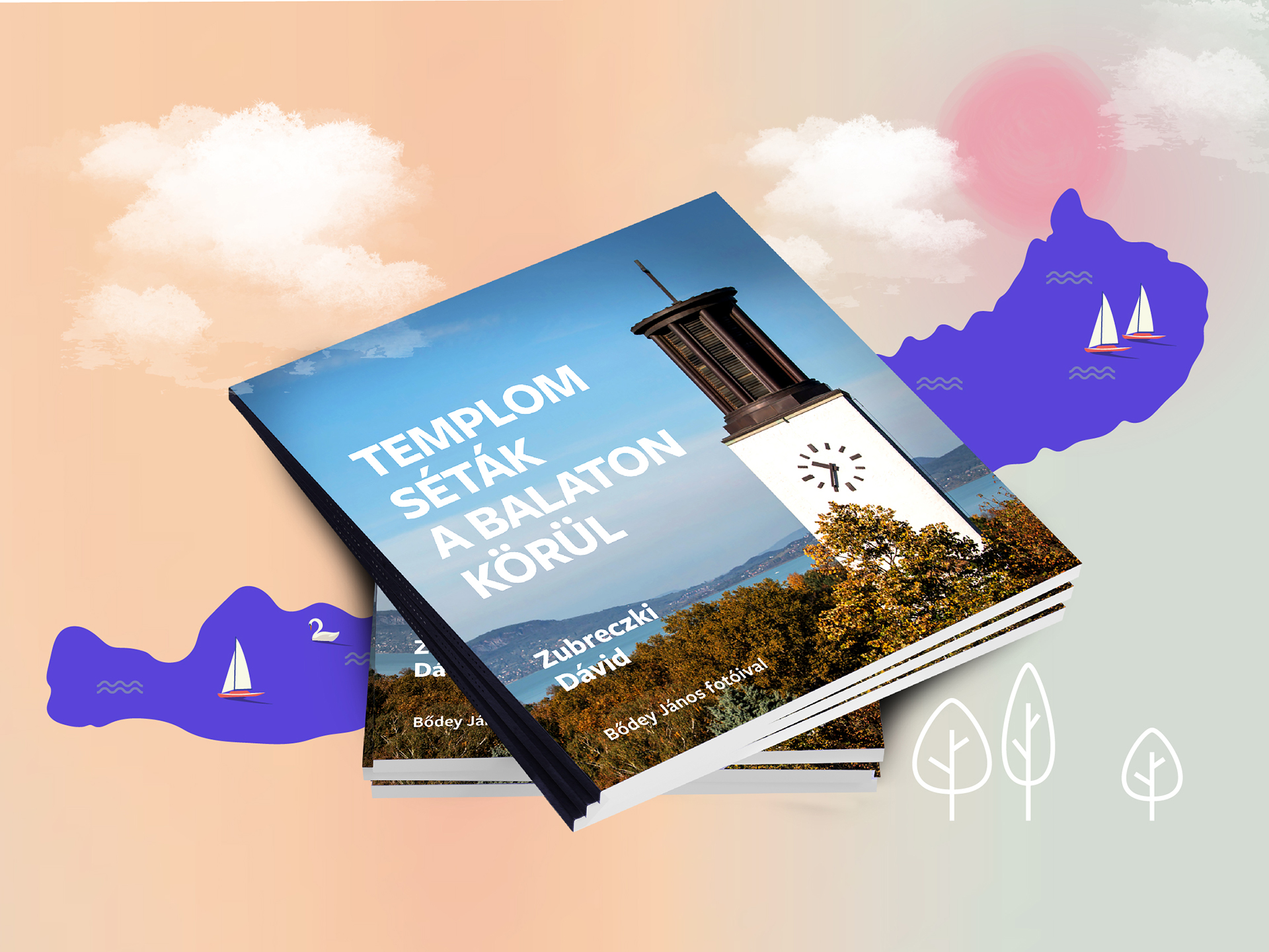Templomokról mesél a Balaton új, rendhagyó útikönyve
