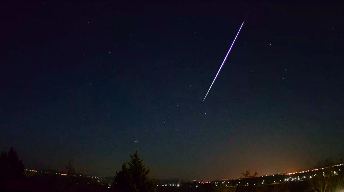 Fényes meteorokat videóztak Balatonszemes felett