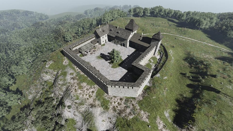 Több mint 600 éves vár után kutatnak a Balaton-felvidéken
