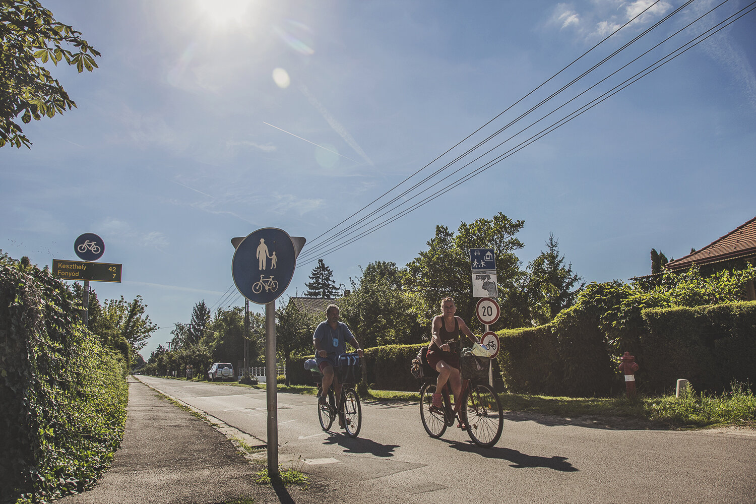 Kitáblázták a Fertő-Balaton kerékpáros túraútvonalat