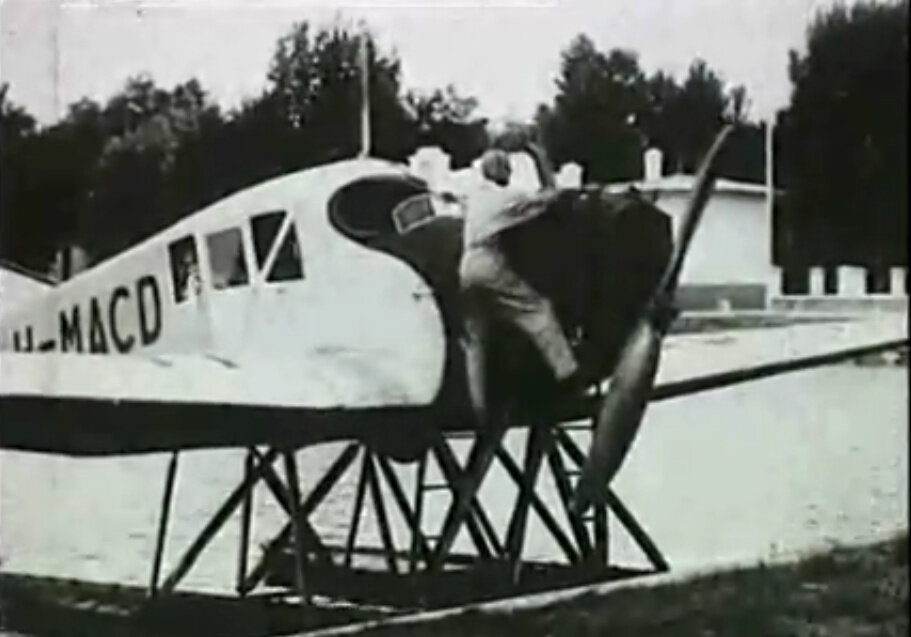 Így repültek 90 éve hidroplánnal a Balaton fölött - videó